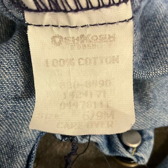 Vintage OshKosh B’gosh Girls Overalls Size 6/9 Months - Picture 6 of 10